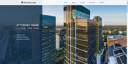 Lawyer Law Firm Demo Website