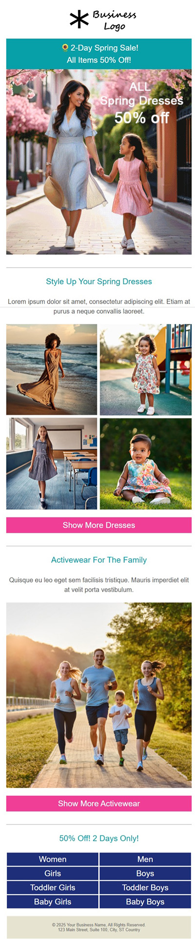 Email Template 1 Image